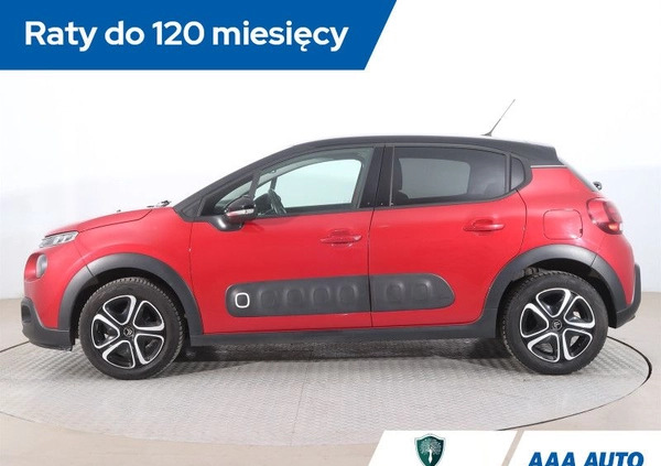 Citroen C3 cena 52000 przebieg: 64847, rok produkcji 2019 z Piastów małe 232